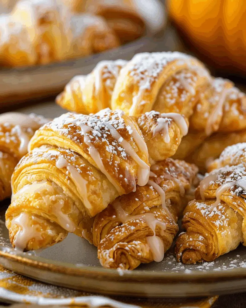 Easy Pumpkin Maple Crescent Bites