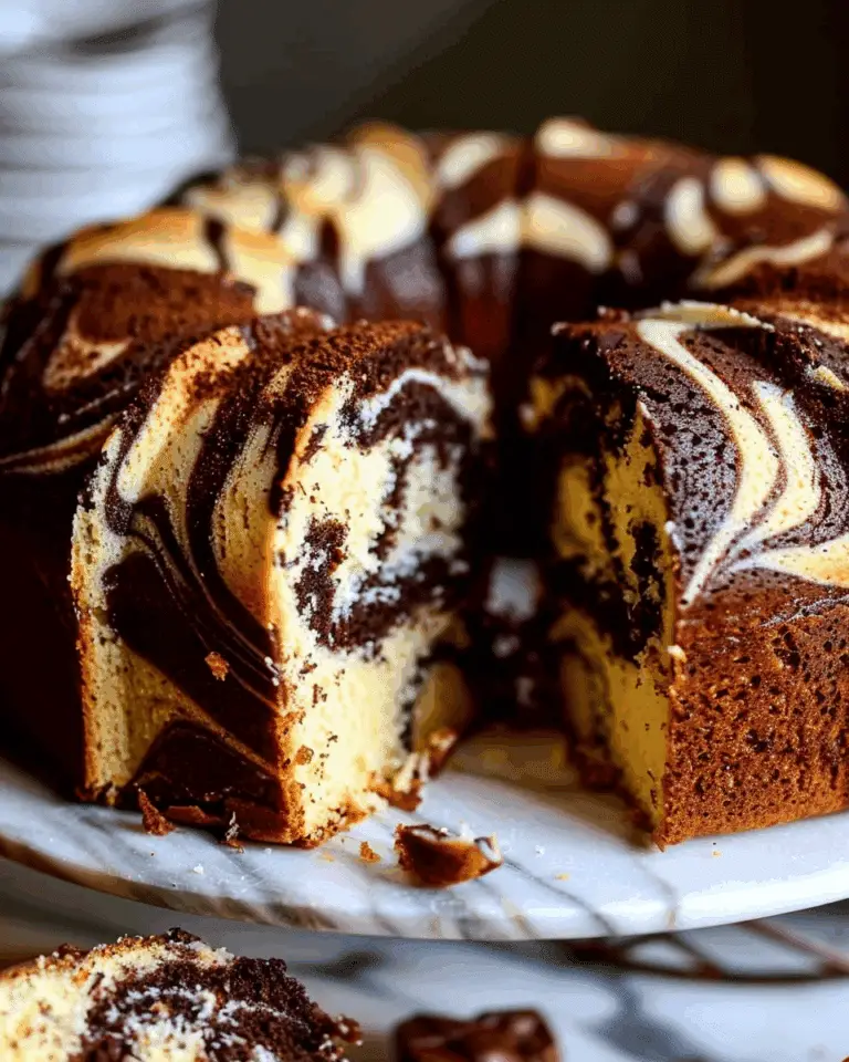 Marble Pound Cake
