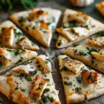 Roasted Garlic White Chicken Pizza