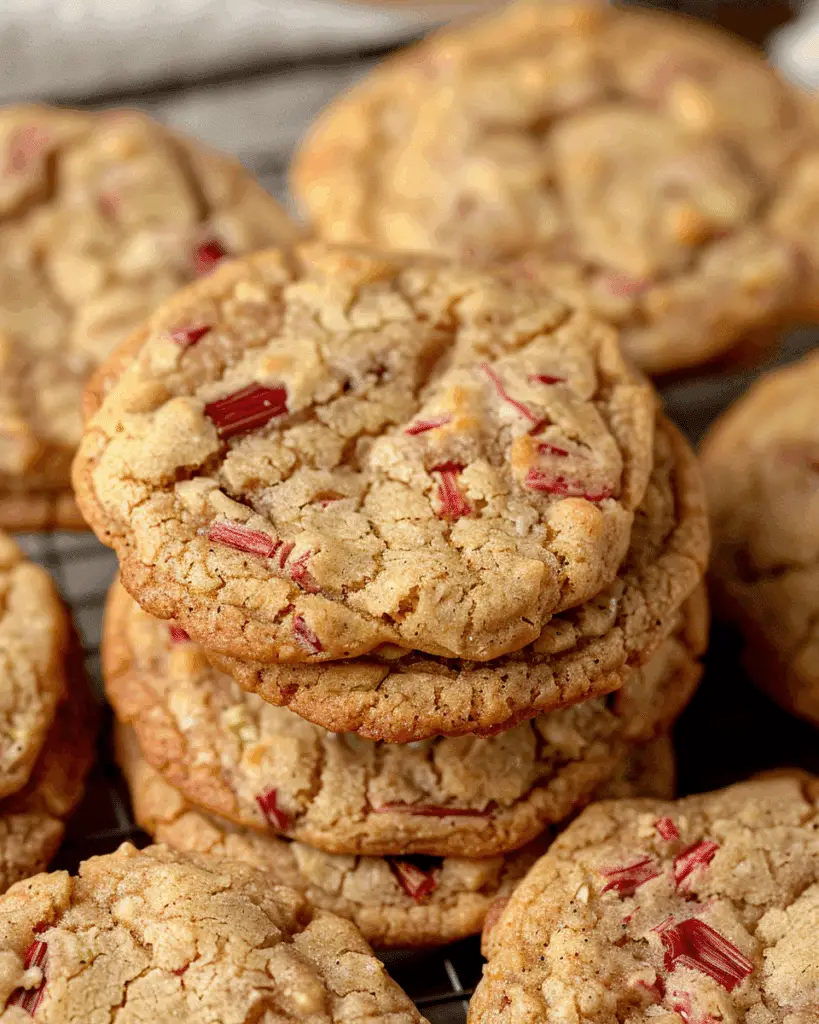 Brown Sugar Rhubarb Cookies Recipe