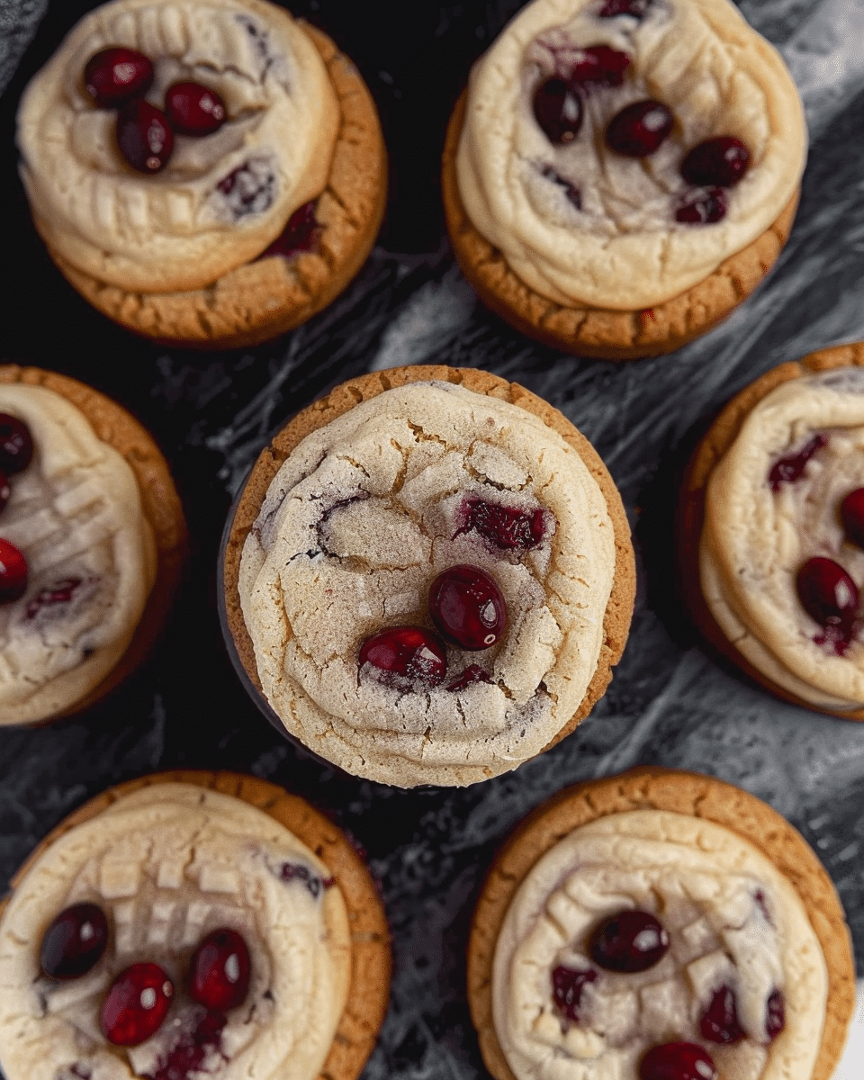 White Chocolate Cranberry Cookies