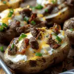 Loaded Baked Potato Steak Bites