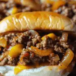 Philly Cheese Steak Sloppy Joes