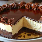 Boston Chocolate Cream Pie Cheesecake