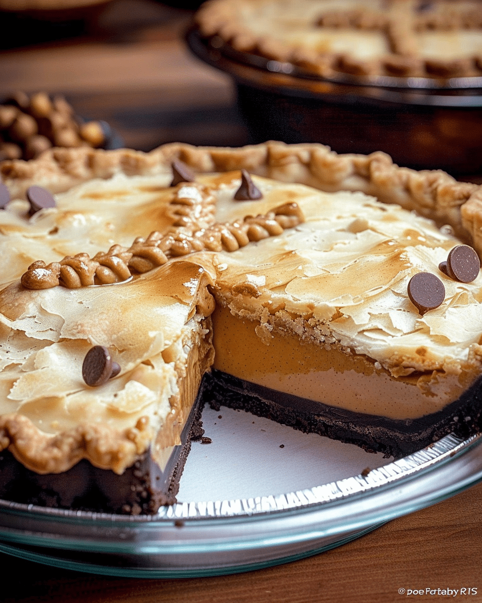 Chocolate Chip Peanut Butter Pie