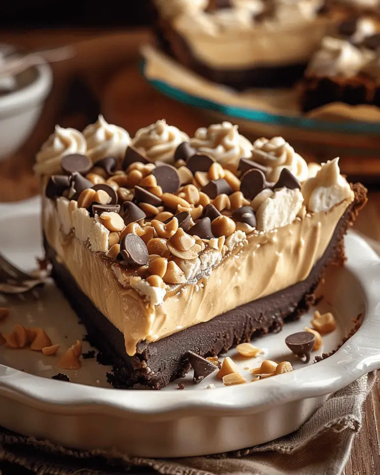 Chocolate Chip Peanut Butter Pie
