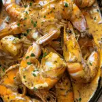 Creamy Garlic Prawns (Shrimp)