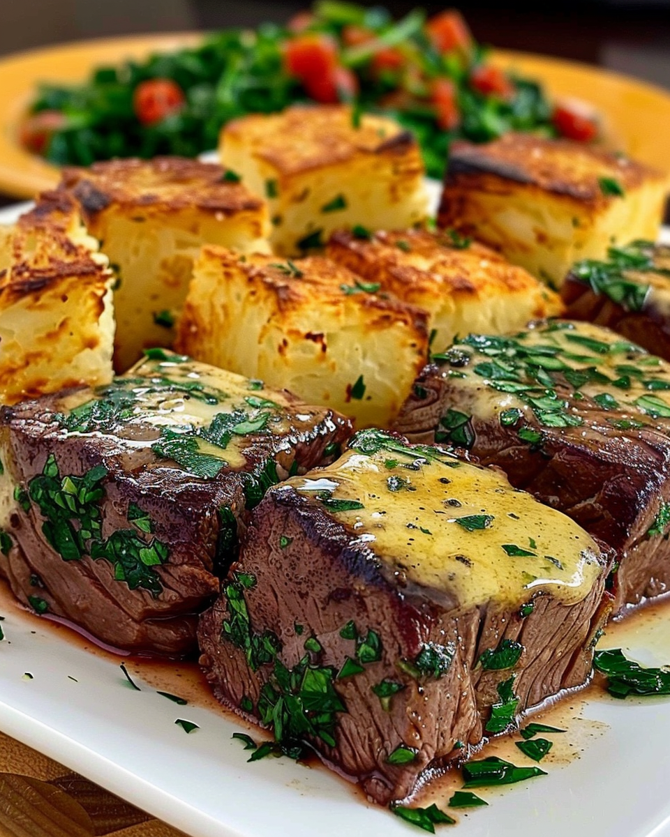 Garlic Butter Steak Bites