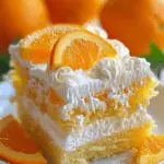 Orange Crush Poke Cake
