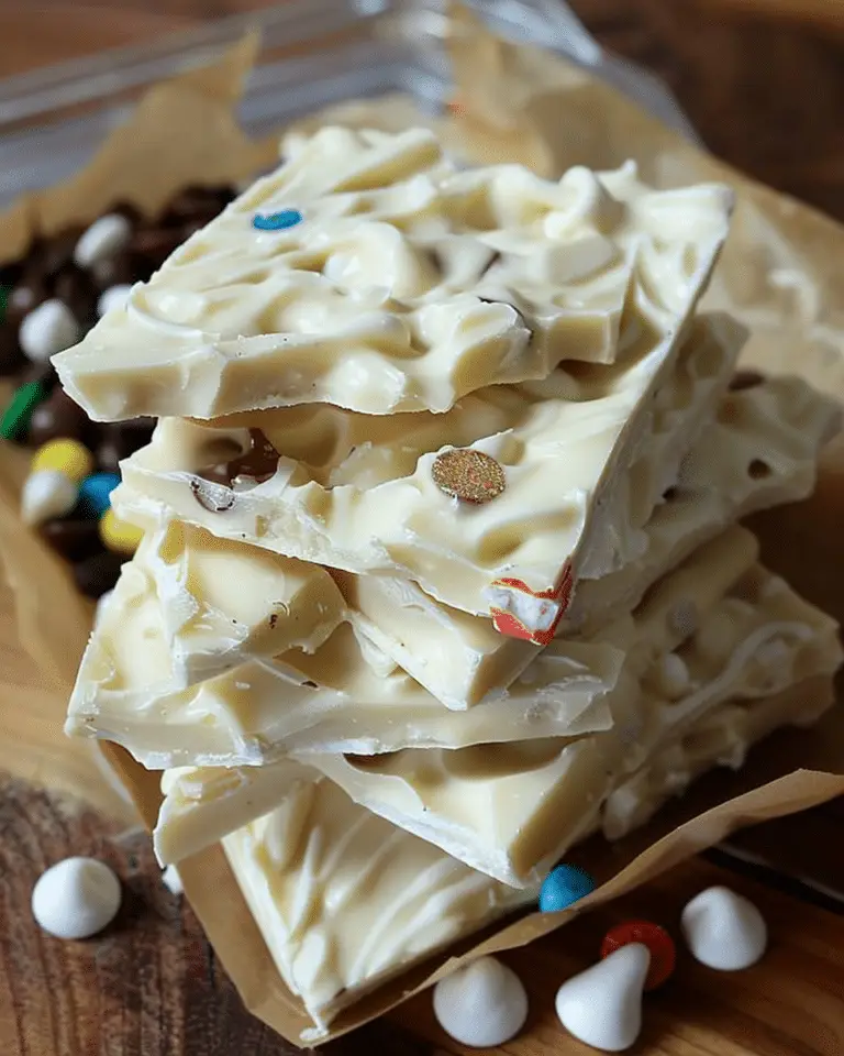 4-Ingredient White Chocolate Bark
