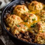 Cheddar Bay Ground Beef Cobbler