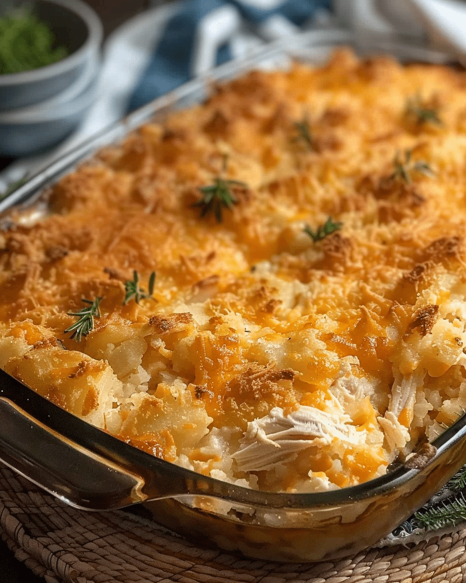 Chicken Hashbrown Casserole
