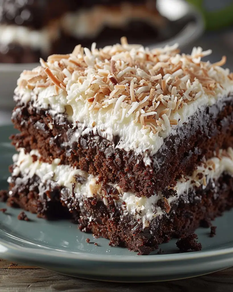 Mounds Cake Chocolate Coconut