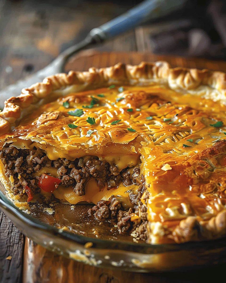 Pioneer Woman Cheeseburger Pie