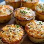 Cheesy Herb Mashed Potato Puffs