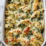 Spinach Artichoke Chicken Bake