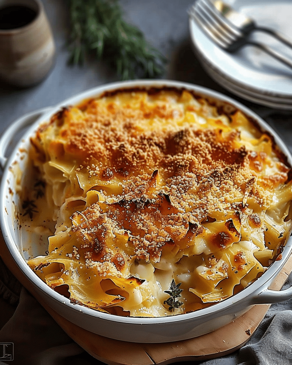 Cheesy Cabbage Casserole