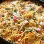Creamy Chicken Spaghetti Casserole
