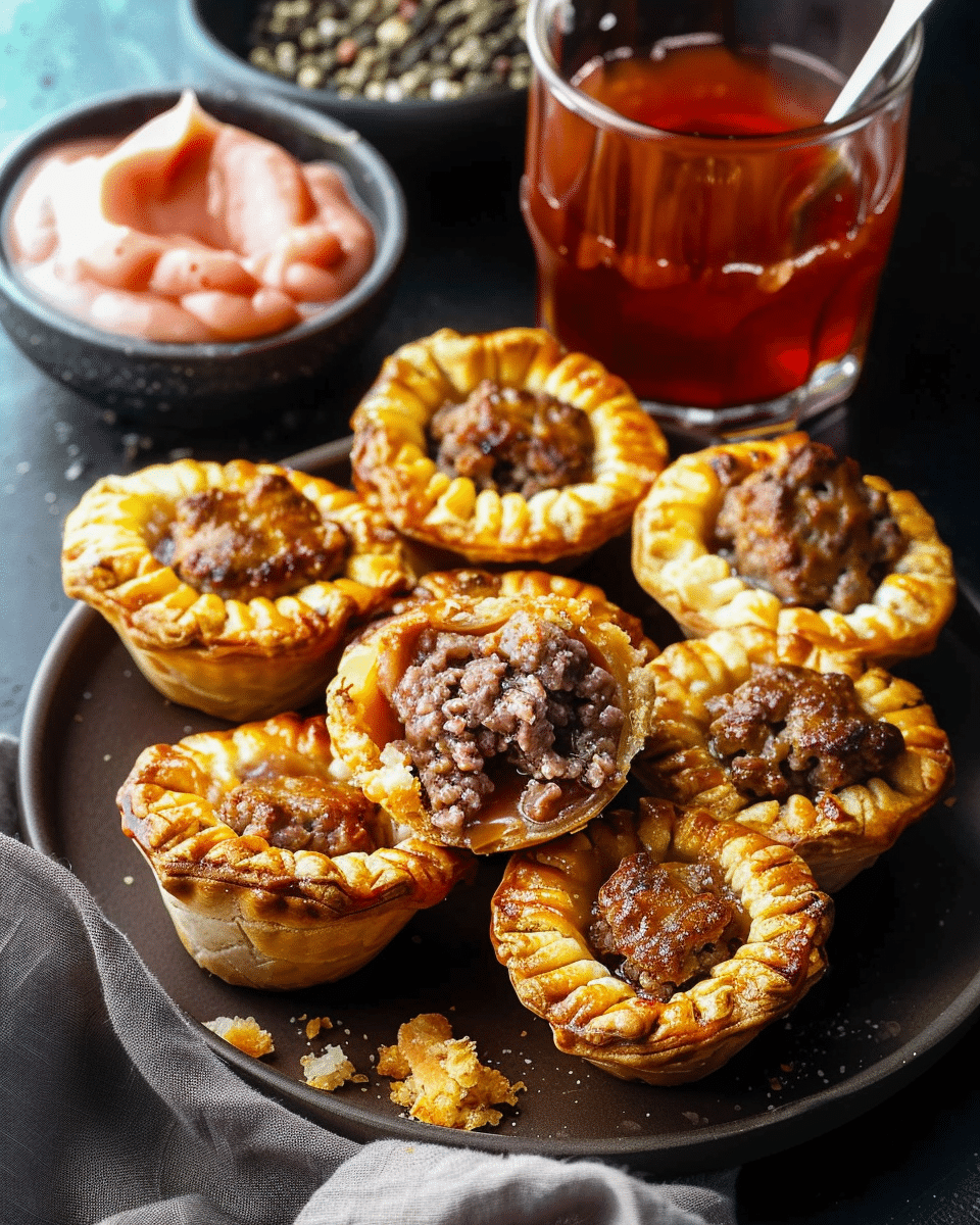 Party Pies (Aussie Mini Beef Pies)