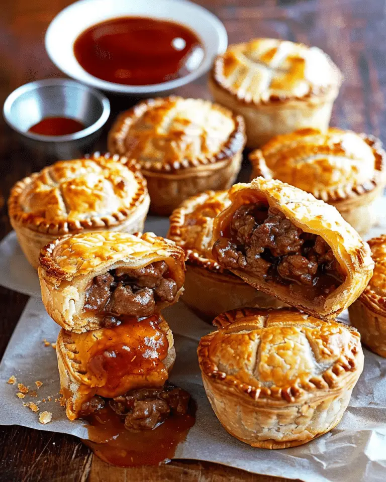 Party Pies (Aussie Mini Beef Pies)