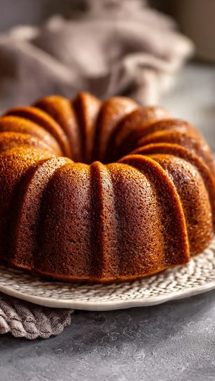 Pumpkin Gingerbread Bundt Cake