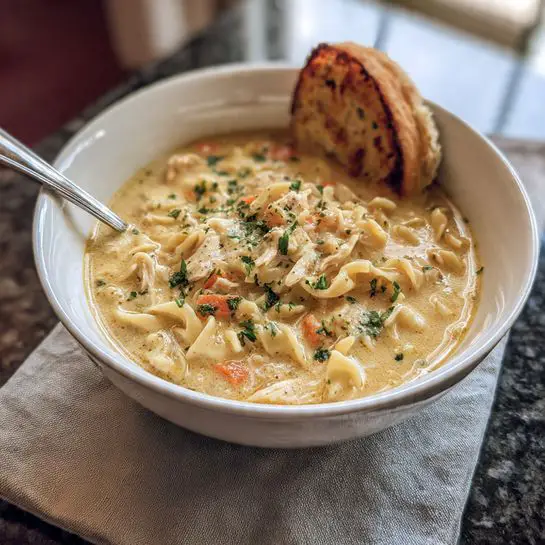 25-Minute Creamy Chicken Pasta Soup (The Ultimate Weeknight Comfort)