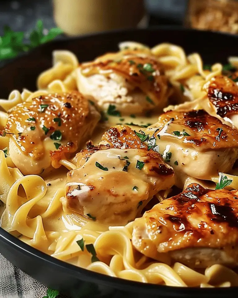 Chicken with Buttered Noodles Recipe