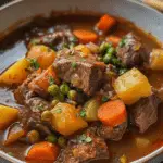 Comforting Beef Stew Recipe with Tender Meat and Veggies