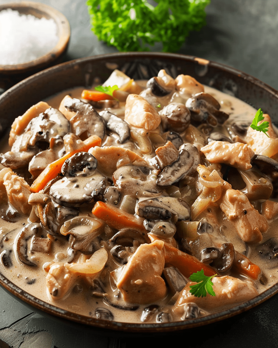 Easy Chicken Stroganoff
