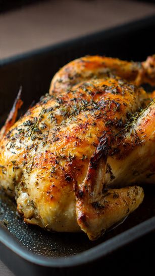 Easy, No-Fuss Roast Chicken