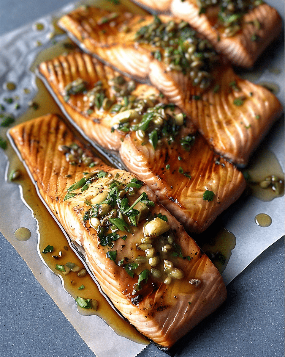 Foolproof Texas Roadhouse Salmon with Buttery Sweet Glaze Grilled
