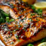 Foolproof Texas Roadhouse Salmon with Buttery Sweet Glaze Grilled