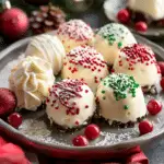 No-Bake Christmas Cheesecake Bites