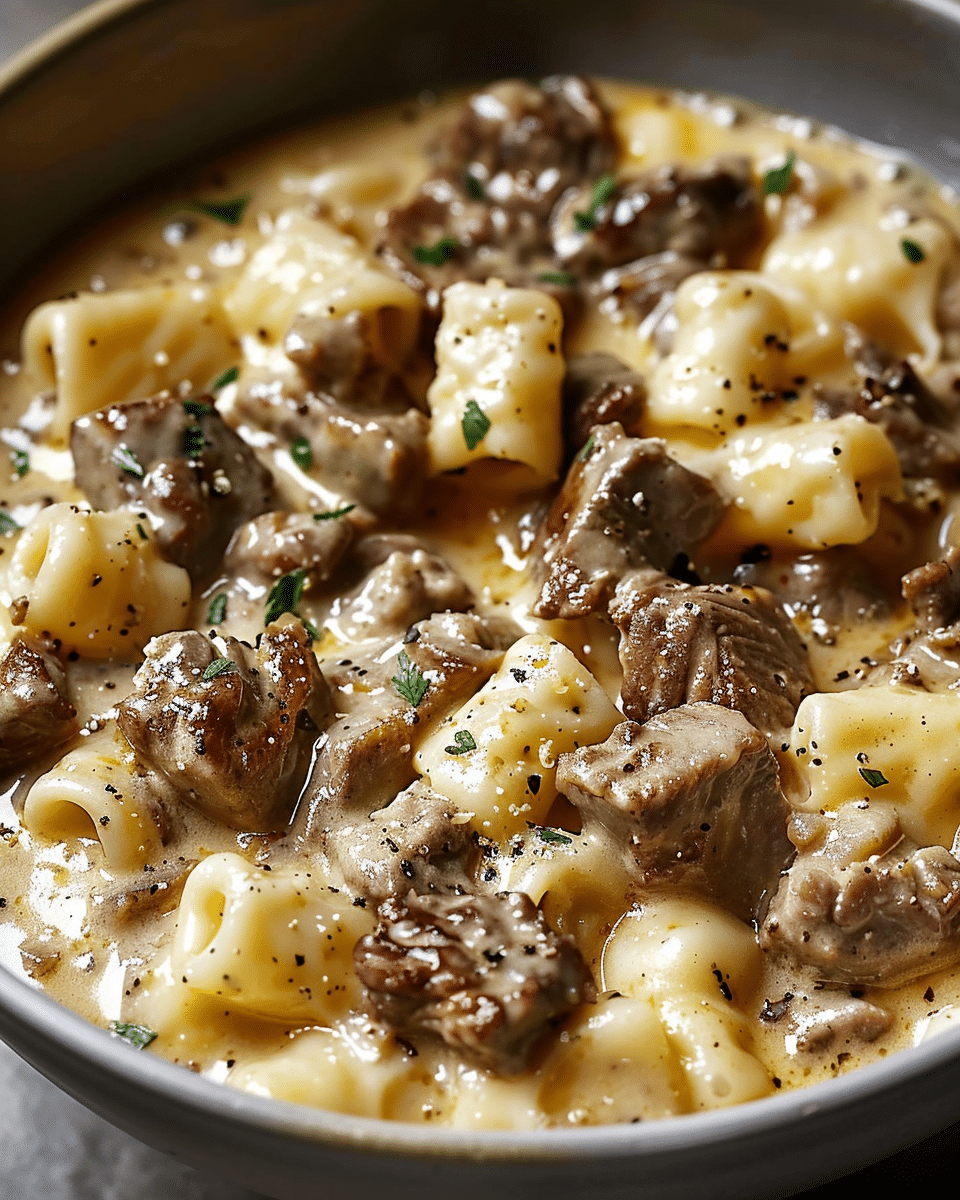 One-Pot Beef Cheddar Ranch