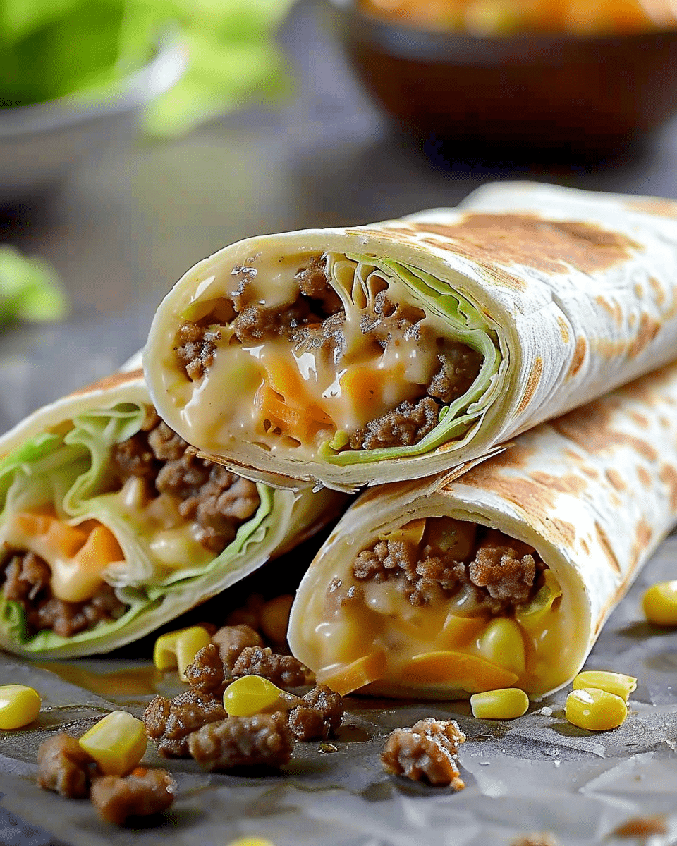 Big Mac Wraps Recipe