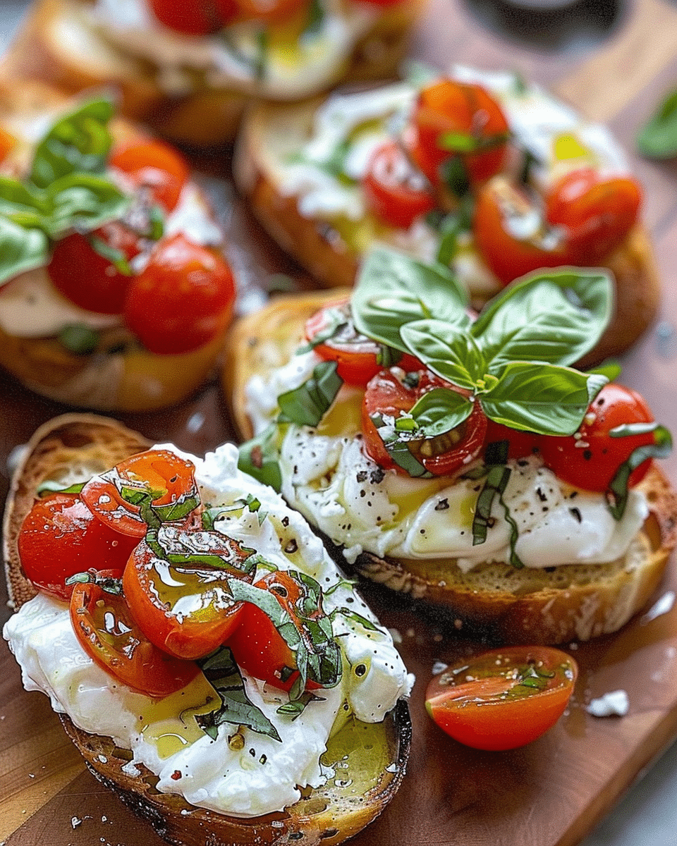 Burrata Bruschetta