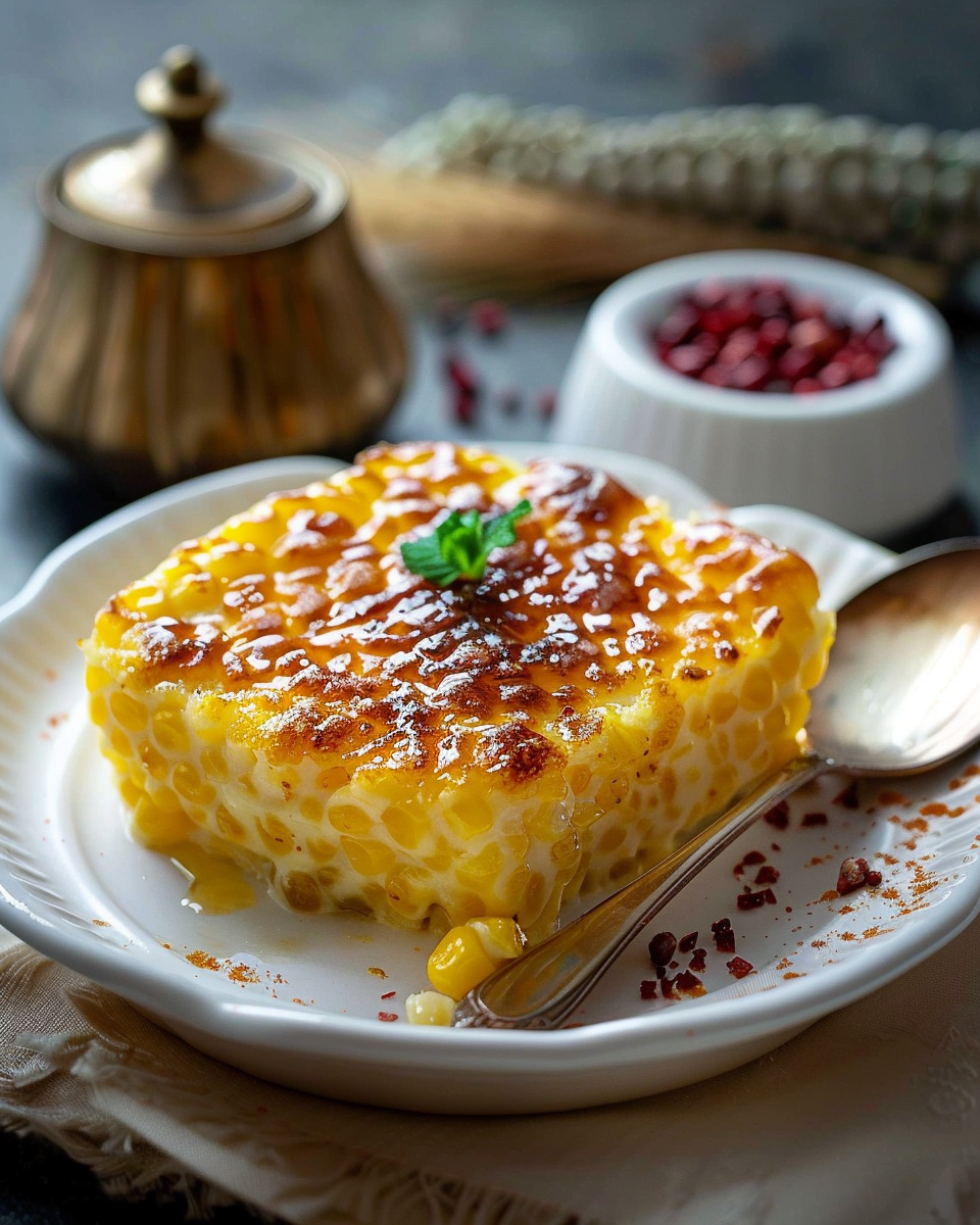 Ruth’s Chris Creamed Corn Brûlée – Sweet, Savory & Golden