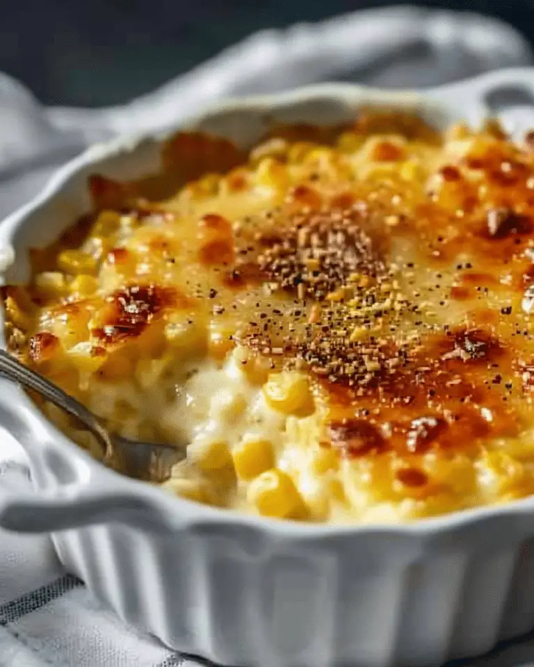 Ruth’s Chris Creamed Corn Brûlée – Sweet, Savory & Golden