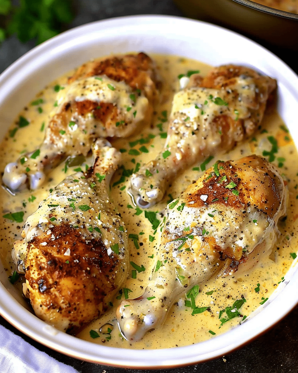 Slow Cooker 4-Ingredient Creamy Italian Chicken