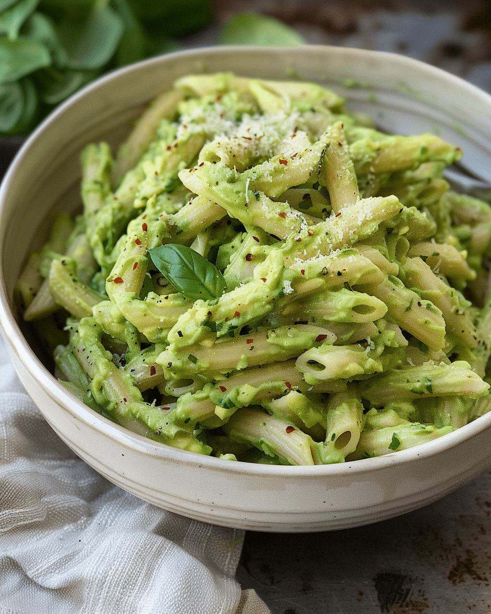 Creamy Avocado Pasta Recipe