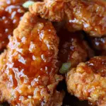 Honey Garlic Glazed Fried Chicken