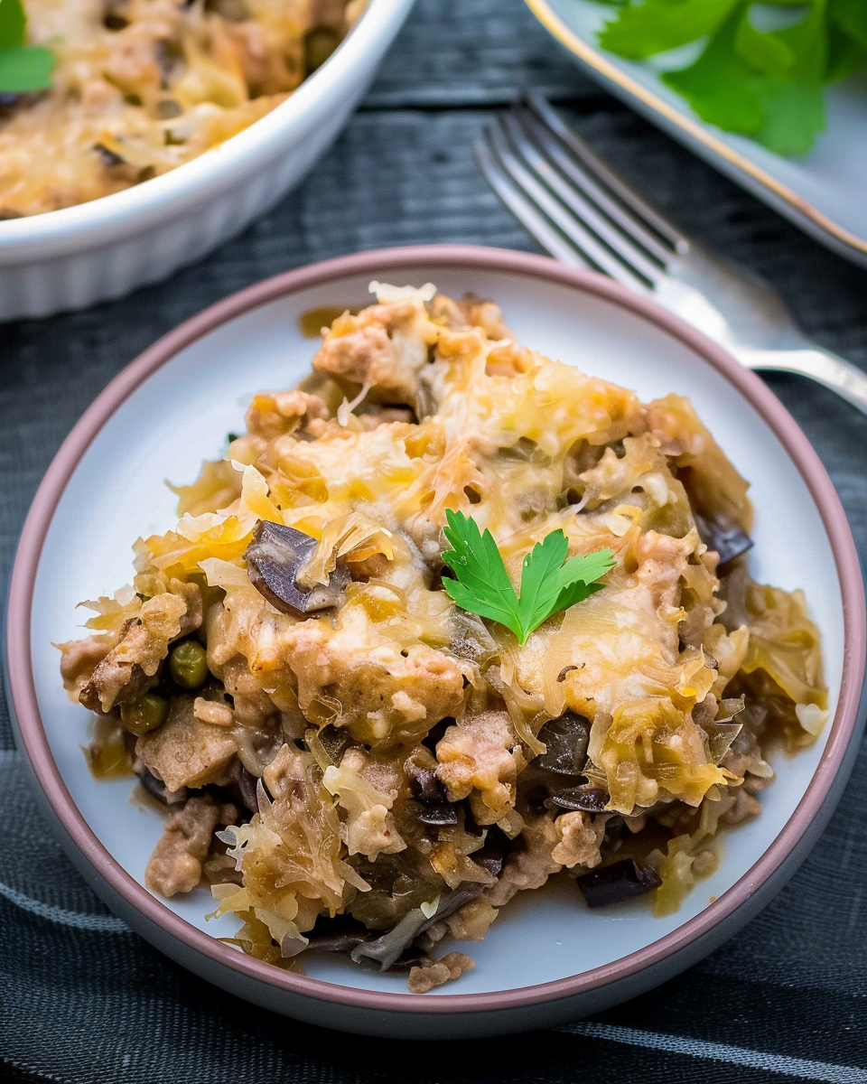 Sauerkraut Casserole