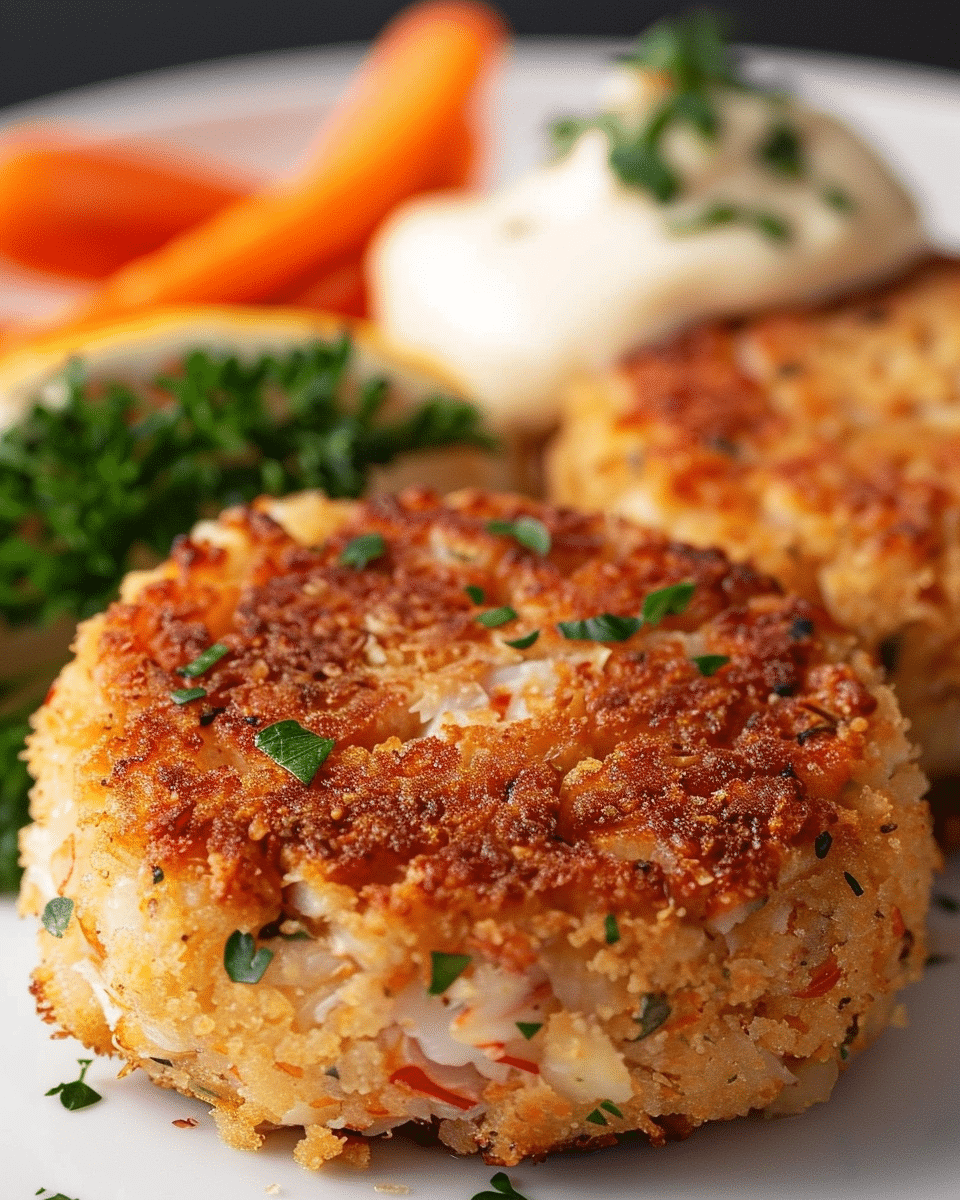 Gourmet Crab and Shrimp Cakes