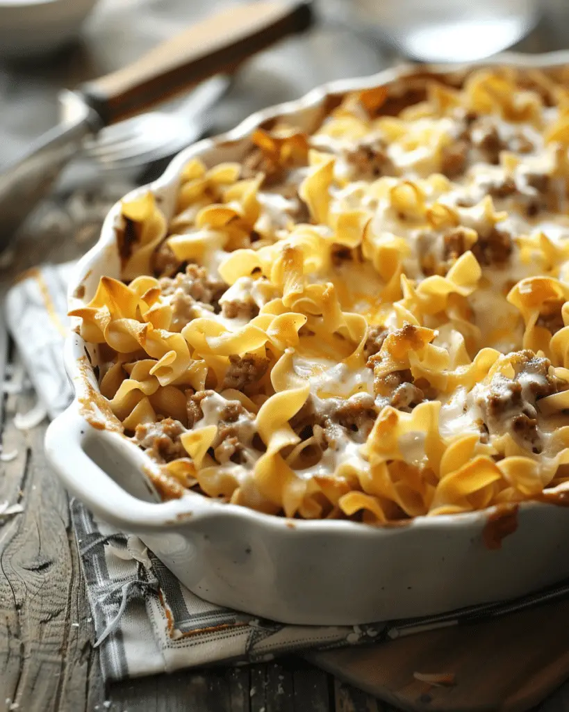 Sour Cream Noodle Bake