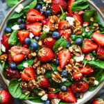 15-Minute Strawberry Spinach Salad