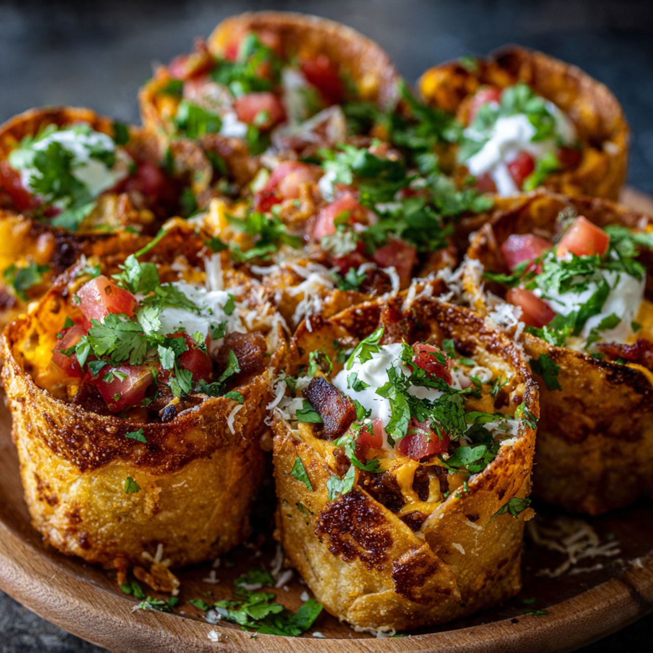 Loaded Potato Taco Bowl