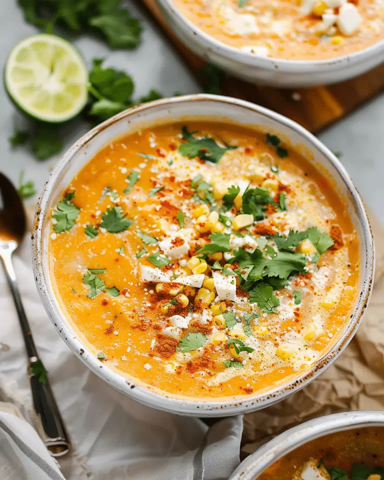 Slow Cooker Mexican Street Corn Soup