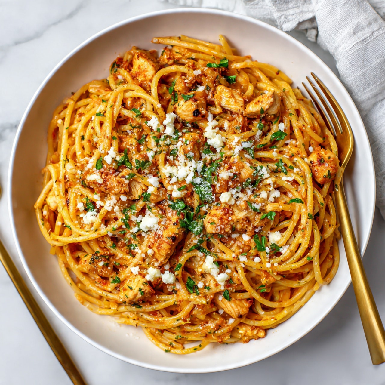 Easy Chicken Spaghetti Recipe