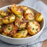Creamy Mustard Roasted Potatoes