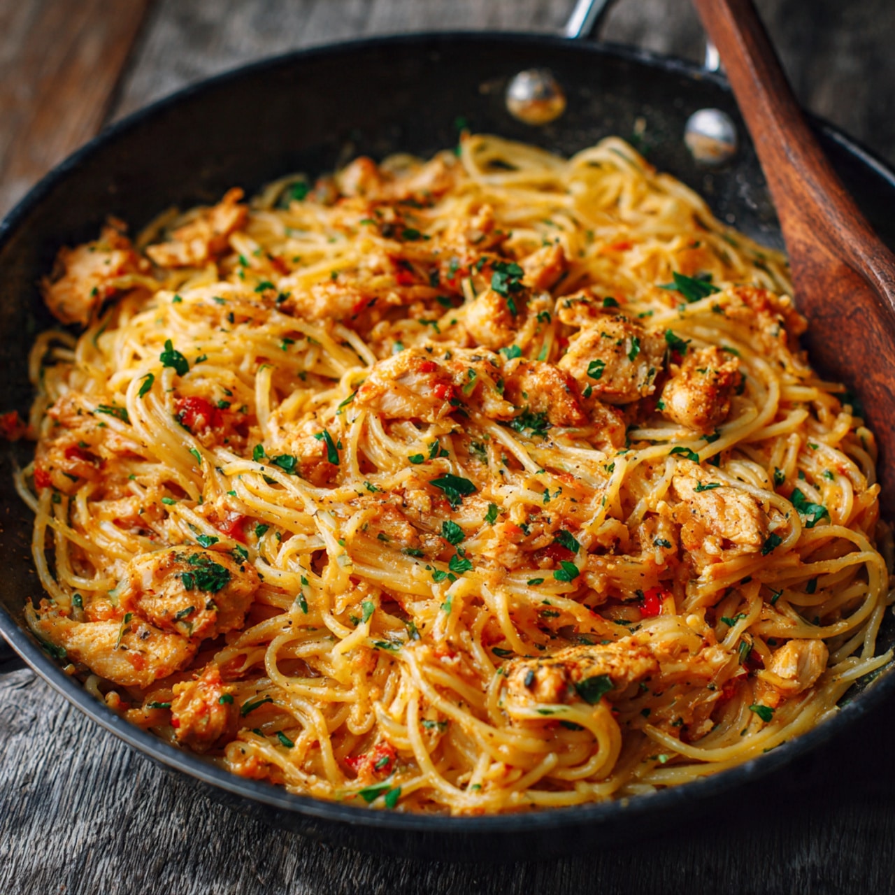 Easy Chicken Spaghetti Recipe